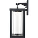 Dumont LED 18.01 inch Powder Coated Black Outdoor Wall Sconce
